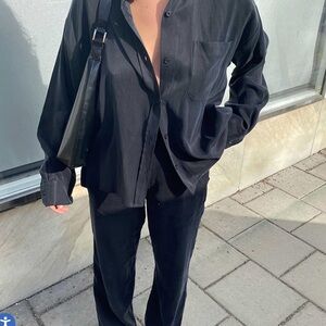 DJERF AVENUE ON THE GO ASH SHIRT AND BOTTOMS